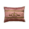 Antique Ottoman Empire Raised Gold Metallic Embroidery (#E052622A&B| 10 1/2 x 14")") Pillow Pair B. Viz Design 