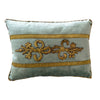 Antique Ottoman Empire Raised Gold Metallic Embroidery (#E082423 | 11" x 15") New Pillows B. Viz Design 
