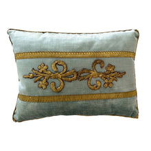 Antique Ottoman Empire Raised Gold Metallic Embroidery (#E082423A&B | 11 x 15