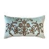 Antique Ottoman Empire Raised Gold Metallic Embroidery (#E090722 | 14 x 24") New Pillows B. Viz Design 
