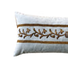 Antique Ottoman Empire Raised Gold Metallic Embroidery (#E100422 | 11 1/2 x 25") New Pillows B. Viz Design 