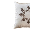 Antique Ottoman Empire Raised Gold Metallic Embroidery (#E110922 | 17 1/2 x 17 1/2) Pillows B. Viz Design 