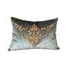 Antique Ottoman Empire Raised Gold Metallic Embroidery (#E112522A&B | 13 x 18") New Pillows B. Viz Design 