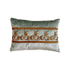 Antique Ottoman Empire Raised Gold Metallic Embroidery (#E121122 | 11x16") Pillows B. Viz Design 