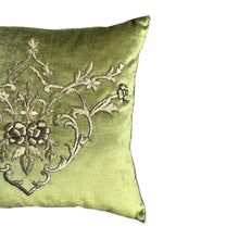Antique Ottoman Empire Raised Metallic Embroidery (#E041423B | 20 x 21