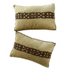 Antique Ottoman Empire Raised Metallic Embroidery (#E072123 | 10" x 15") New Pillows B. Viz Design 