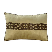 Antique Ottoman Empire Raised Metallic Embroidery (#E072123A&B | 10 x 15