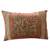 Antique Ottoman Empire Raised Warm SilverMetallic Embroidery (#E083023 | 13 x 19") New Pillows B. Viz Design 