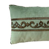 Antique Ottoman Empire Silver Metallic Pillow (#E071623 | 11 1/4 x 16) New Pillows B. Viz Design 
