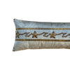 Antique Ottoman Raised Gold Metallic Embroidery (#E082623 | 12" x 42") New Pillows B. Viz Design 