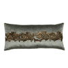 Antique Raised Dark Gold Metallic Embroidery (#E102522 | 12 x 26") Pillow B. Viz Design 