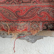 Antique Wool Paisley Textile (#5572 | 59 x 118 1/2