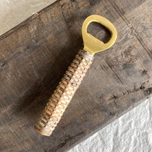 Bottle Opener With Bamboo Wrapped Handle
