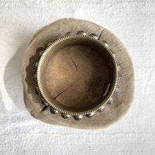 Brass Moroccan Bangle Bracelet - 1 inch