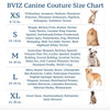 "Canine Couture" (Blue Teal & White) Dog Collar B. Viz Design 