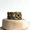 Golden Grass Braided Bracelet | 4 Strand Bracelets Golden Grass Company Gold & Black 