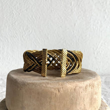 Golden Grass Fishtail Woven Bracelet