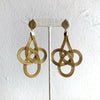 Golden Grass Knot Earrings Earrings Golden Grass Company 