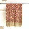 Hand Embroidered Scarf Scarf Aladin Antiquite 