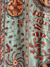 Hand Stitched All Silk Suzani (CSSU230722 | 62 1/2 x 83") Suzani Aziz Suzani 
