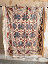 Hand Stitched All Silk Suzani (CSSU230822 | 61 1/2 x 75") Suzani Aziz Suzani 