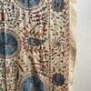 Hand Stitched All Silk Suzani (CSSU232122 | 62 x 74") Suzani Aziz Suzani 