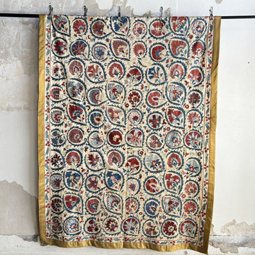 Hand Stitched All Silk Suzani (CSSU241522| 62 x 92