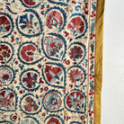Hand Stitched All Silk Suzani (CSSU241522| 62 x 92") Suzani Aziz Suzani 