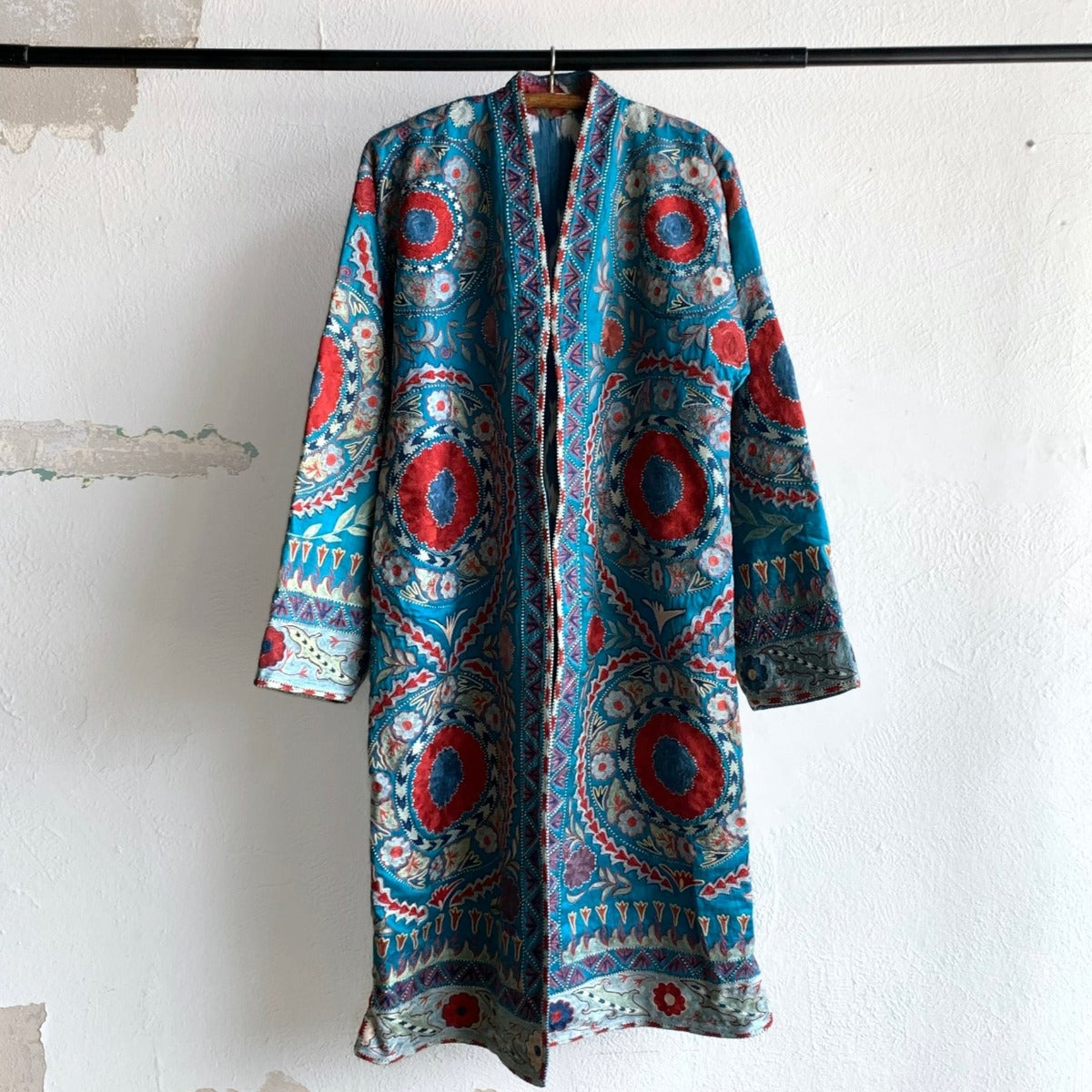 Hand-Stitched Suzani Coat from Uzbekistan (#CSSU221521)