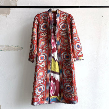 Hand-Stitched Suzani Coat from Uzbekistan (#CSSU220621)