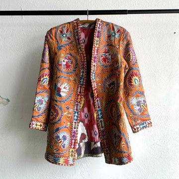 Hand-Stitched Suzani Coat from Uzbekistan (#CSSU220221)