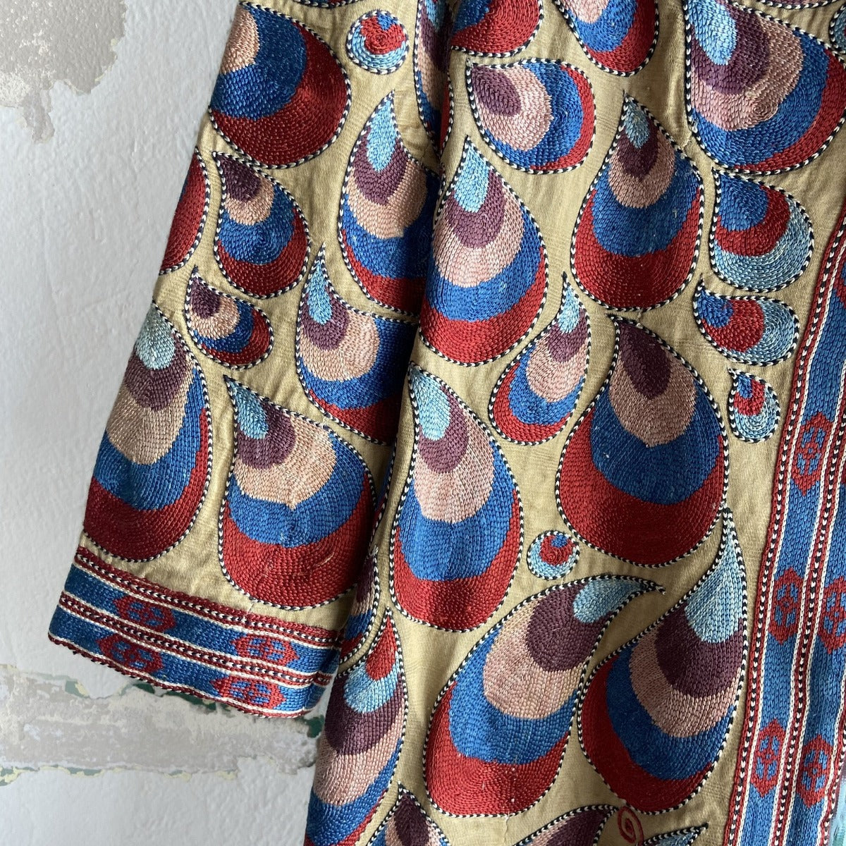 Hand-Stitched Suzani Coat from Uzbekistan (#CSSU222722)