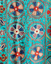 Hand Stitched Suzani (CSSU061823 | 96 x 62") Suzani Aziz Suzani 
