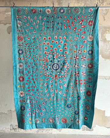 Hand Stitched Suzani (CSSU061823 | 96 x 62