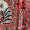 Hand Stitched Suzani (CSSU072423 | 120 x 102") Suzani Aziz Suzani 