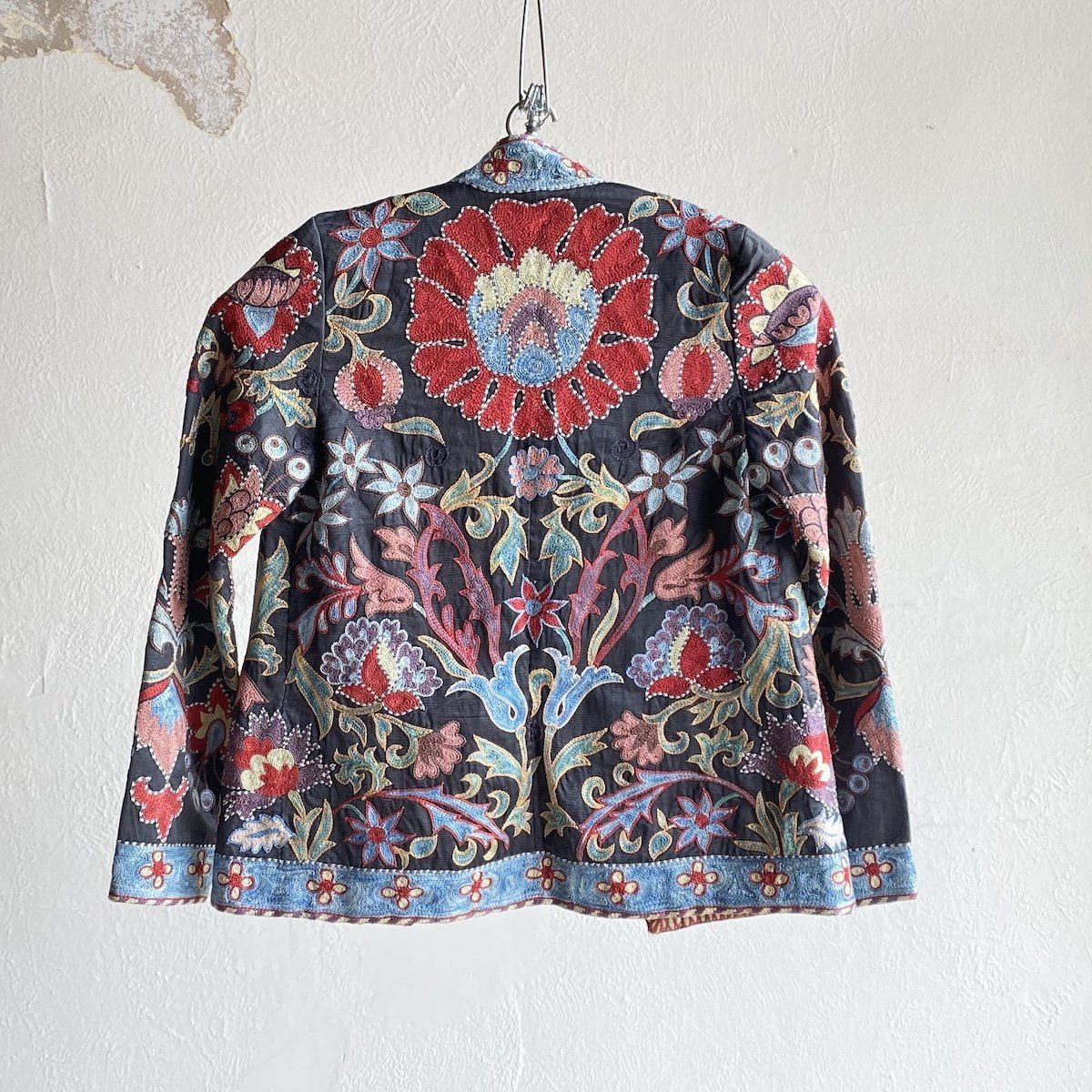 Hand-Stitched Suzani Jacket from Uzbekistan