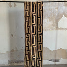 Handwoven Vintage Kuba Cloth (#6765| 23 x 153") Vintage Textile Farafinya African Market 