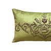 RESERVED: Antique Ottoman Empire Raised Metallic Embroidery (#E052323 | 17 x 30") New Pillows B. Viz Design 
