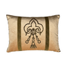 SALE! Antique Ottoman Empire Raised Gold Metallic Embroidery (#E060222A&B | 13.75 x 18.5") Pillow Pair B. Viz Design 