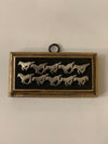 Trace Mayer "Ten Horses" Museum Bees | 4 1/4" x 1" Museum Bees Trace Mayer Antiques 