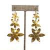 Turkish Brass Flower Earrings Earrings Eyup Gunduz 